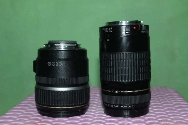 Lensa Canon 3 unit Junk